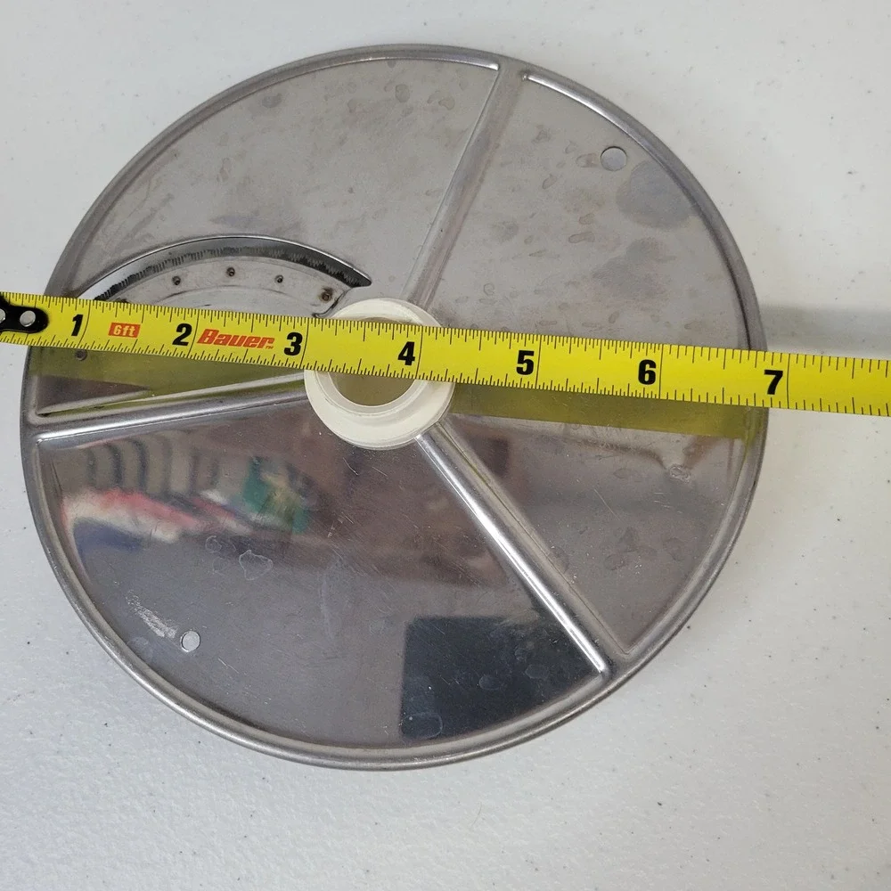 Vintage Kitchenaid Replacement 4mm Medium‎ Slicing Disc Attachment